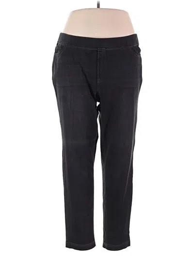 Pre-owned Purejill Jeggings In Black