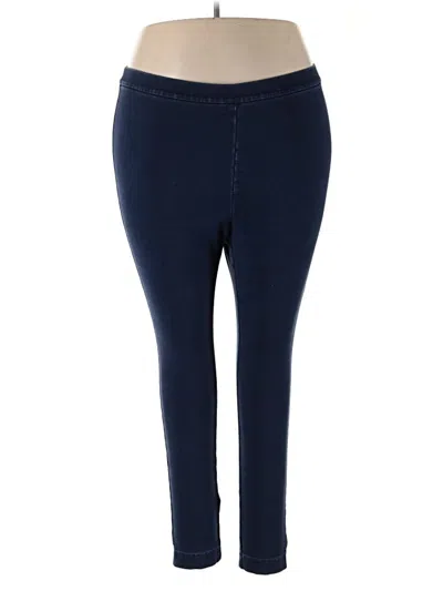 Pre-owned Purejill Jeggings In Blue