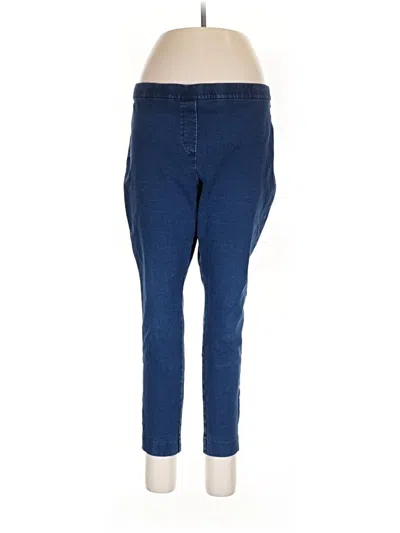 Pre-owned Purejill Jeggings In Blue