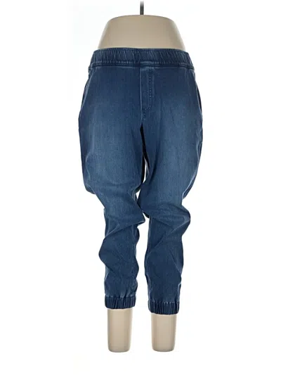 Pre-owned Purejill Jeggings In Blue