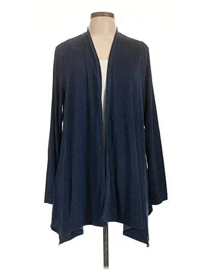 Pre-owned Purejill Kimono In Blue