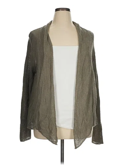 Pre-owned Purejill Kimono In Gray