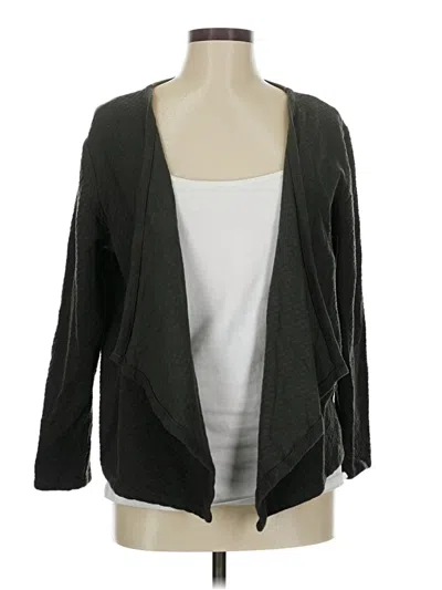 Pre-owned Purejill Kimono In Gray