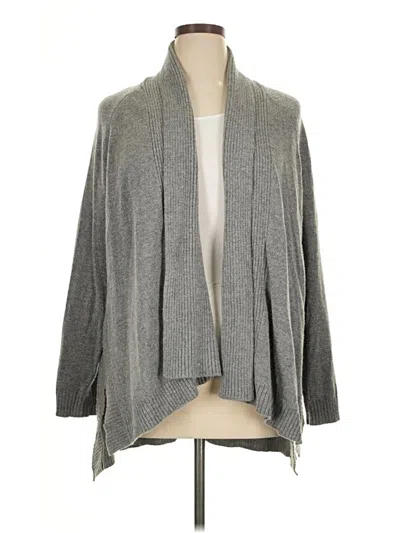 Pre-owned Purejill Kimono In Gray
