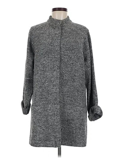 Pre-owned Purejill Kimono In Gray