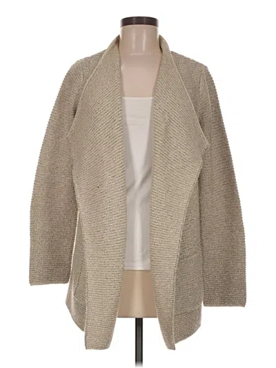 Pre-owned Purejill Kimono In Tan