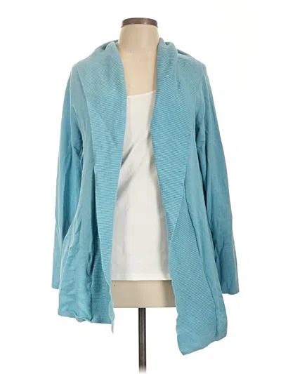Pre-owned Purejill Kimono In Teal