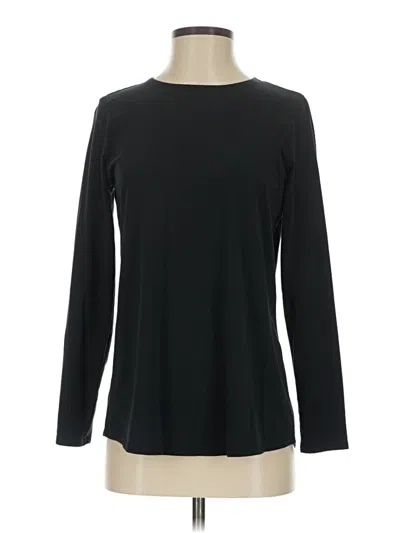 Pre-owned Purejill Long Sleeve T-shirt In Black