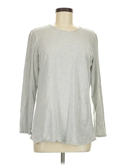 Pre-owned Purejill Long Sleeve T-shirt In Gray