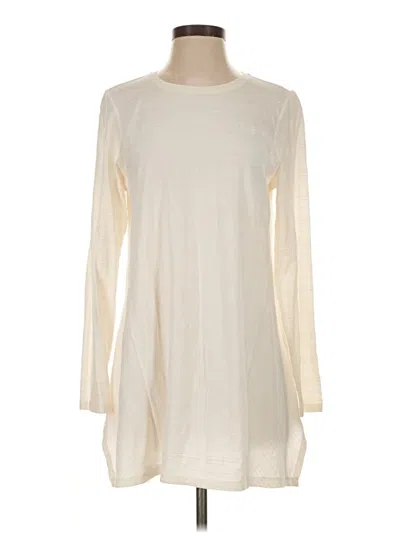 Pre-owned Purejill Long Sleeve T-shirt In Ivory
