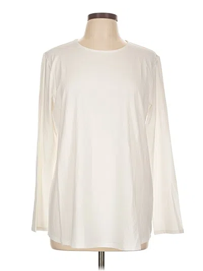 Pre-owned Purejill Long Sleeve T-shirt In Ivory