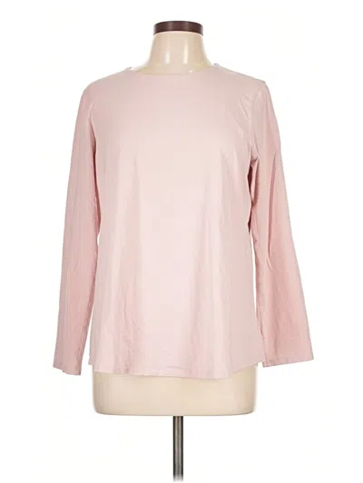 Pre-owned Purejill Long Sleeve T-shirt In Pink