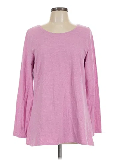Pre-owned Purejill Long Sleeve T-shirt In Pink