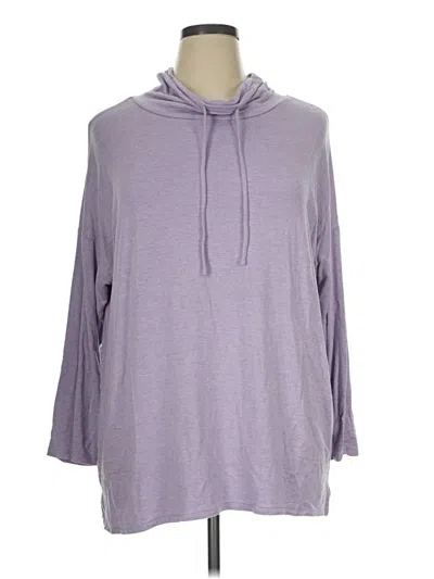 Pre-owned Purejill Long Sleeve T-shirt In Purple