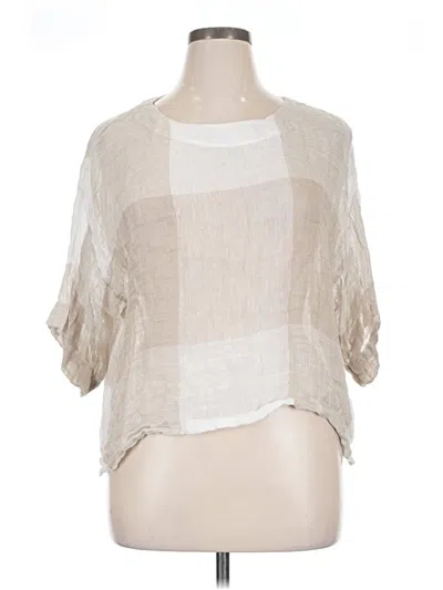 Pre-owned Purejill Poncho In White