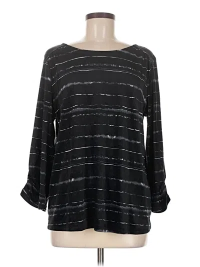 Pre-owned Purejill Pullover Sweater In Black