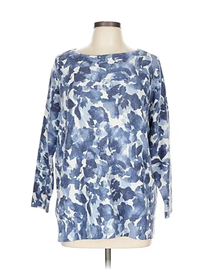 Pre-owned Purejill Pullover Sweater In Blue