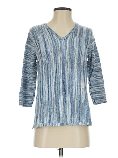 Pre-owned Purejill Pullover Sweater In Blue