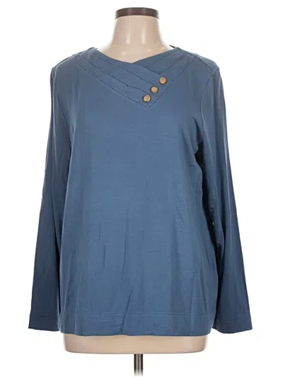 Pre-owned Purejill Pullover Sweater In Blue