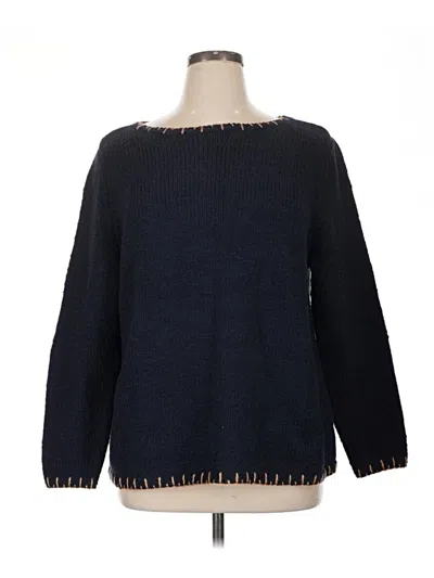 Pre-owned Purejill Pullover Sweater In Blue