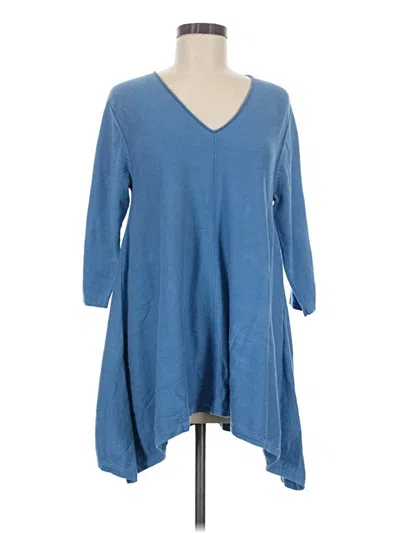 Pre-owned Purejill Pullover Sweater In Blue
