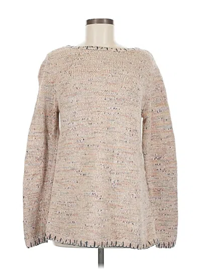 Pre-owned Purejill Pullover Sweater In Brown