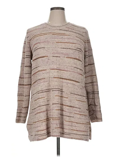 Pre-owned Purejill Pullover Sweater In Brown