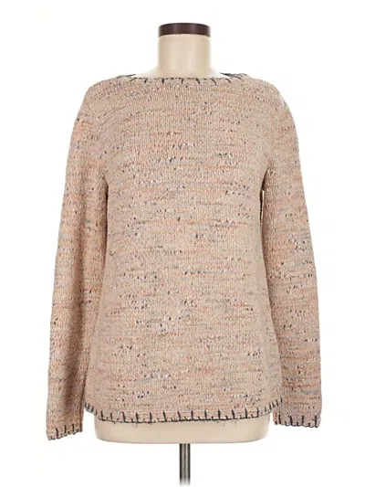 Pre-owned Purejill Pullover Sweater In Brown