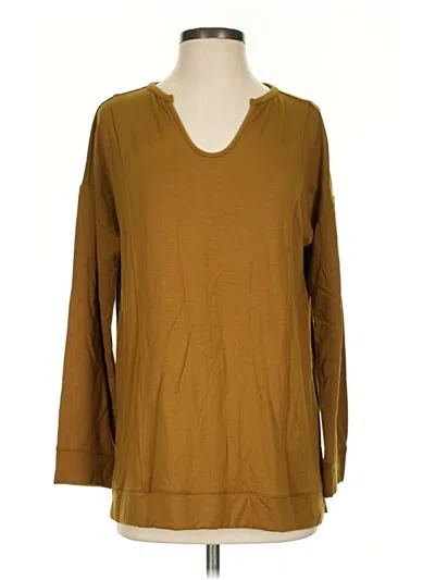 Pre-owned Purejill Pullover Sweater In Brown