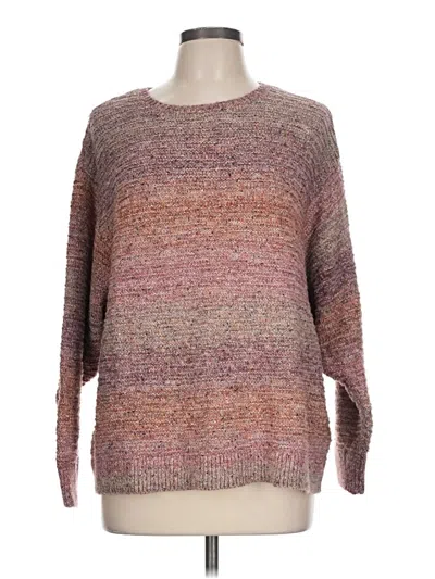 Pre-owned Purejill Pullover Sweater In Brown
