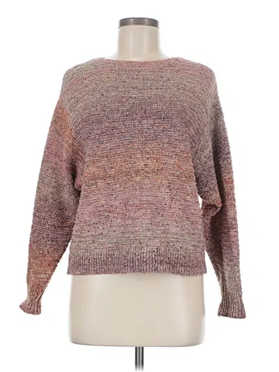 Pre-owned Purejill Pullover Sweater In Brown