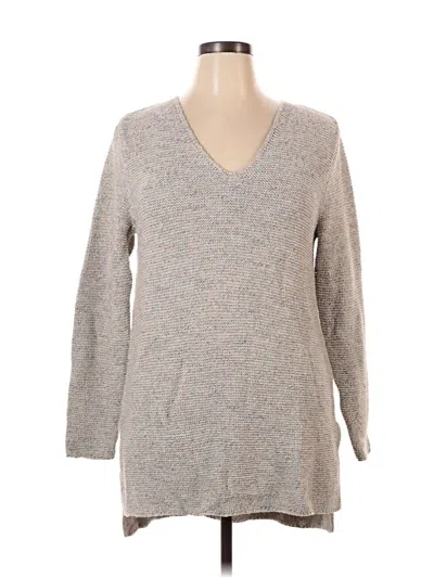 Pre-owned Purejill Pullover Sweater In Gray