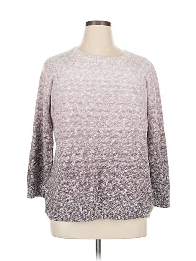 Pre-owned Purejill Pullover Sweater In Gray