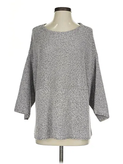 Pre-owned Purejill Pullover Sweater In Gray