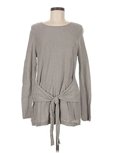 Pre-owned Purejill Pullover Sweater In Gray