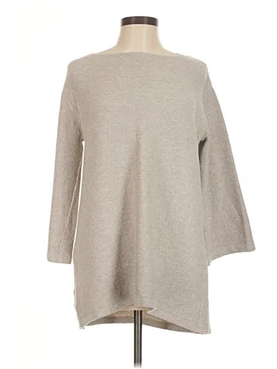Pre-owned Purejill Pullover Sweater In Gray