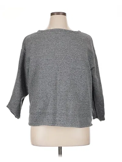 Pre-owned Purejill Pullover Sweater In Gray