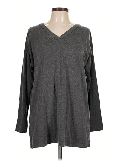 Pre-owned Purejill Pullover Sweater In Gray