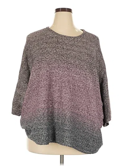 Pre-owned Purejill Pullover Sweater In Gray