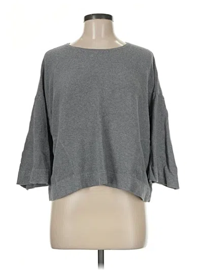 Pre-owned Purejill Pullover Sweater In Gray
