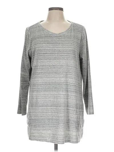 Pre-owned Purejill Pullover Sweater In Gray