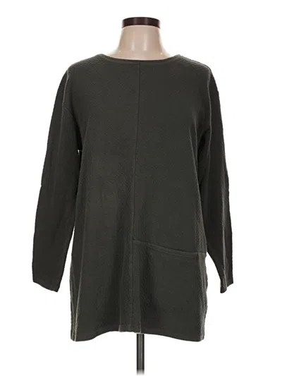 Pre-owned Purejill Pullover Sweater In Green