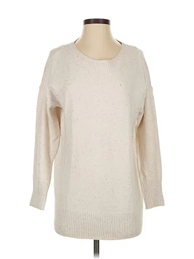 Pre-owned Purejill Pullover Sweater In Ivory