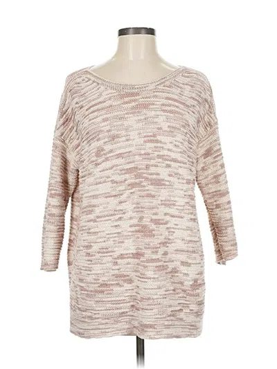 Pre-owned Purejill Pullover Sweater In Ivory