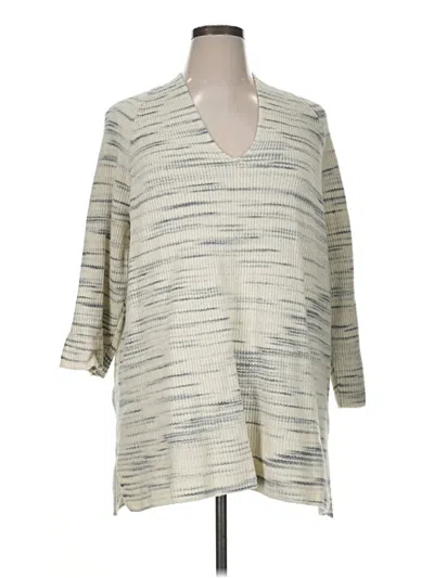Pre-owned Purejill Pullover Sweater In Ivory
