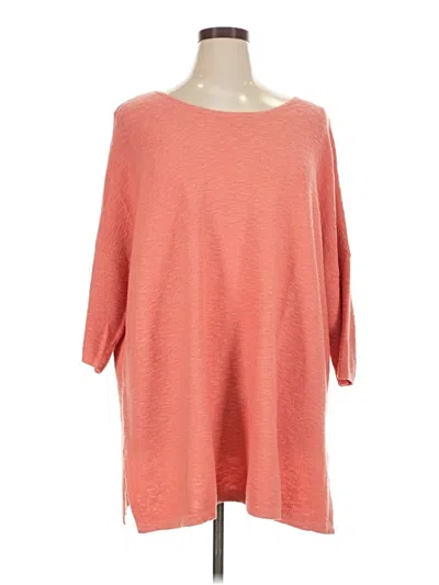 Pre-owned Purejill Pullover Sweater In Orange