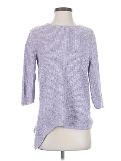 Pre-owned Purejill Pullover Sweater In Purple
