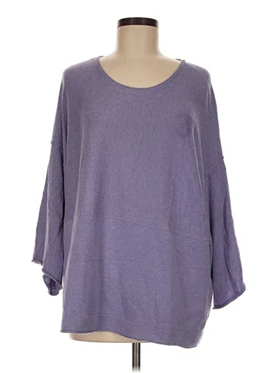 Pre-owned Purejill Pullover Sweater In Purple