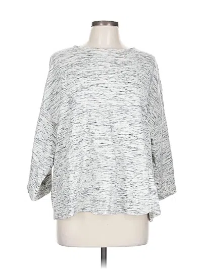 Pre-owned Purejill Pullover Sweater In Silver