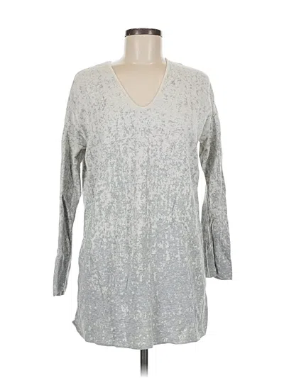 Pre-owned Purejill Pullover Sweater In Silver